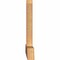Ekena Millwork Portland Smooth Timber Gable Bracket, Western Red Cedar, 84"W x 31"H x 3 1/2"D x 5 1/2"F, 9/12 Pitch GBW084X31X0406POR00SWR - alternate 5
